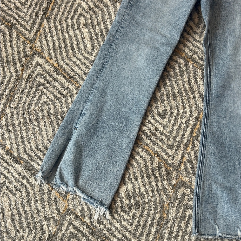 Flying Monkey Light Wash Button-Fly Flare Jeans - Picture 8 of 9